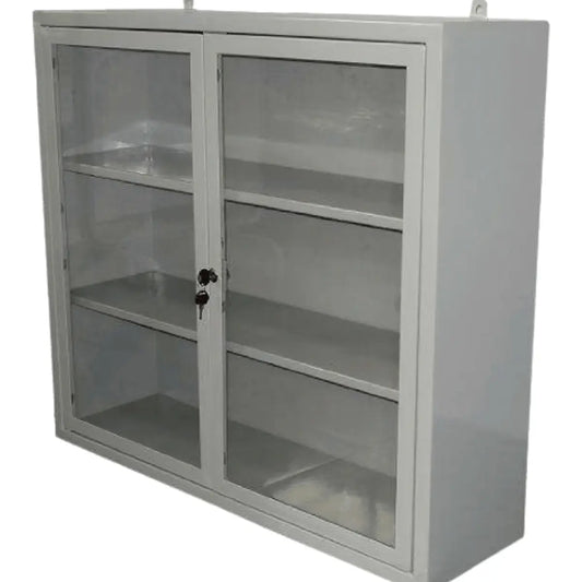 Vitrina de Pared Clínica con 2 Puertas Vidriadas